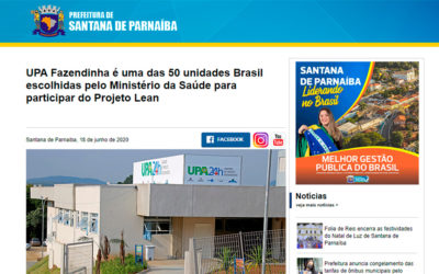 UPA Fazendinha é uma das 50 unidades Brasil escolhidas pelo Ministério da Saúde para participar do Projeto Lean