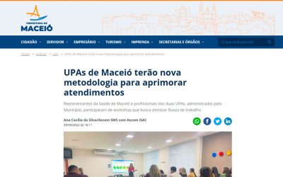 UPAs de Maceió terão nova metodologia para aprimorar atendimentos