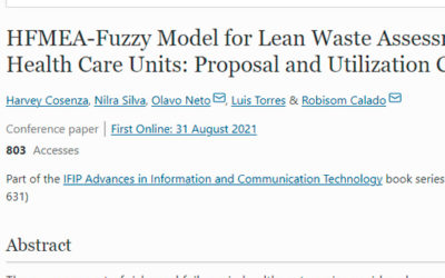 HFMEA-Fuzzy Model for Lean Waste Assessment in Health Care Units: Proposal and utilization cases