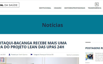 UPA Itaqui-Bacanga recebe mais uma etapa do Projeto Lean nas UPAs 24h